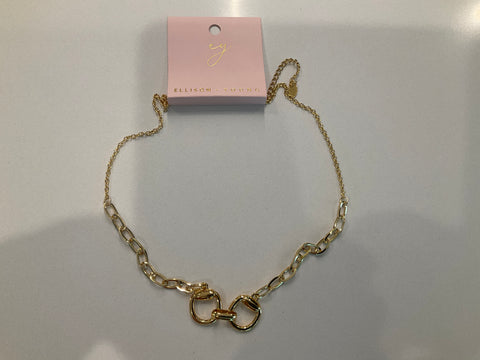 Equestrian pendant necklace