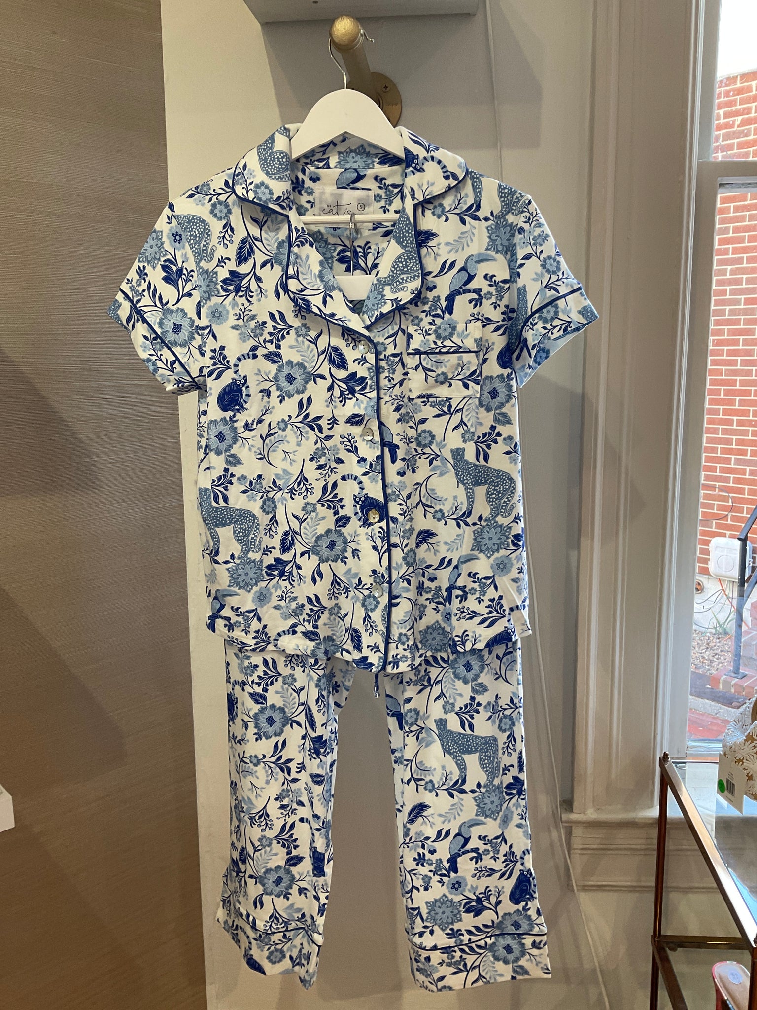 Savannah Soirée Pima Knit Capri Set
