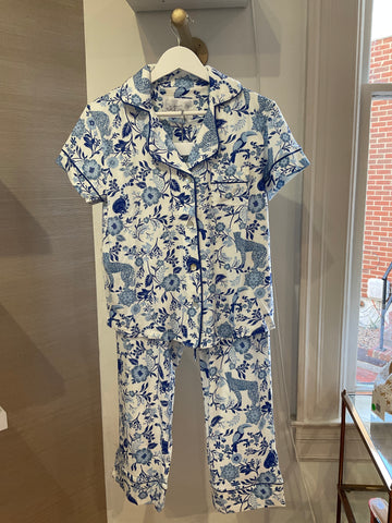 Savannah Soirée Pima Knit Capri Set