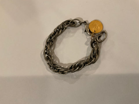 Palmer coin bracelet