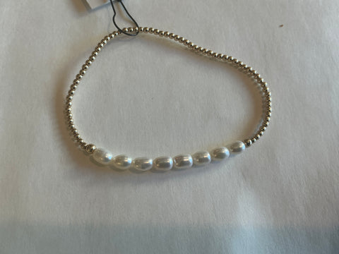 Rice pearl bracelet