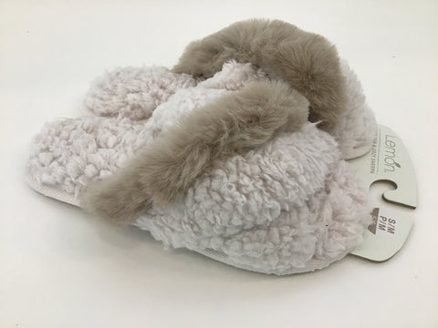 Faux fur & cozy Sherpa slippers