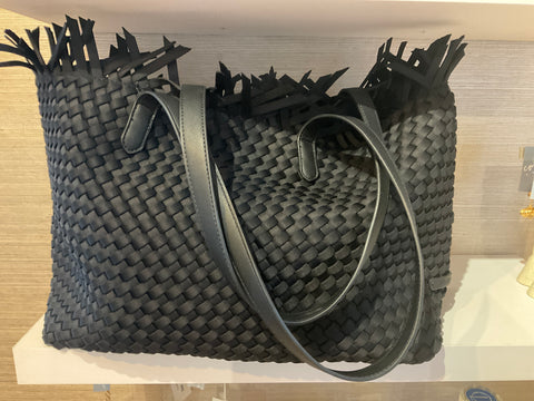 Luann woven tote