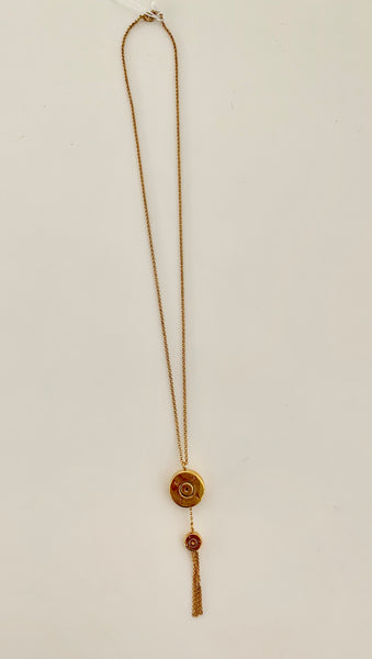 Bullet Tassel necklace