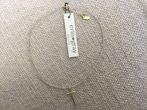 Prayer cross on labradorite